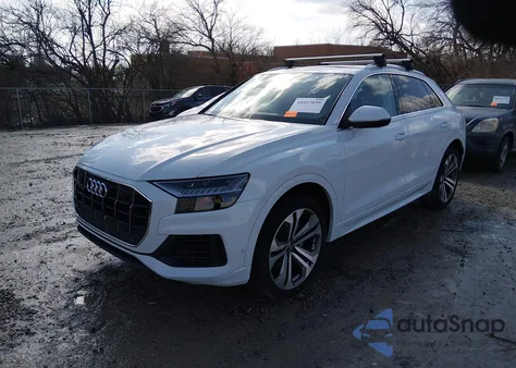2019 Audi Q8 55 Premium z USA, uszkodzony, nr VIN WA1CVAF11KD009297